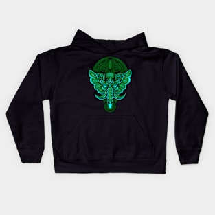 Elephant Ornament 07 Kids Hoodie